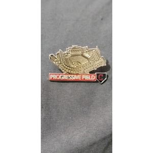Vtg MLB Progressive Field Cleveland Indians Guardians Lapel Pin